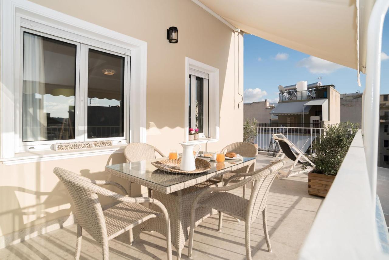 Athens Terrace 360° Apartman Kültér fotó