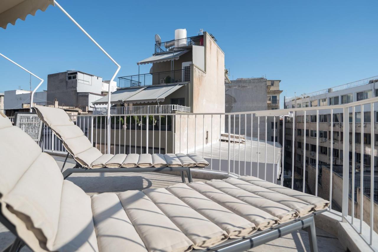 Athens Terrace 360° Apartman Kültér fotó